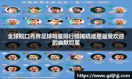 全球脱口秀界足球明星排行榜揭晓谁是最受欢迎的幽默巨星